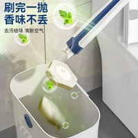 BAOJIAJIE Disposable Toilet Bowl Brush with Wall-Mounted Holder, 2026 New Style