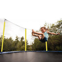 Children's Trampoline Foam Pole Cover - Orange Sponge Tube (12 Pieces)
