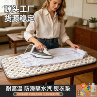 Foldable Ironing Board Pad with Sponge