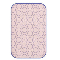 Foldable Ironing Board Cover with Heat Insulation, Portable, Pink Set