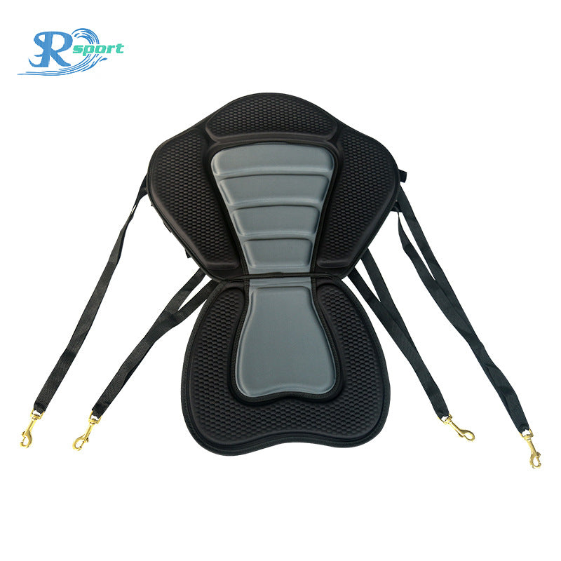 Deluxe Padded Kayak Seat with Backrest for Surfboards, Kayaks, Fishing Boats, Yachts, and Paddleboards