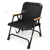 Portable Folding Camping Chair with Padded Seat