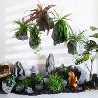 Artificial Rock Garden Decoration PU Foam Stone for Home Decor