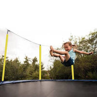 Children's Trampoline Foam Pole Cover - Orange Sponge Tube (12 Pieces)