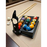 Semi-Automatic Laser Billiard Ball Rack and Training Aid