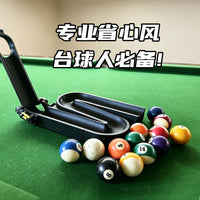 3D Printed Portable Billiard Ball Rack for Snooker Five-Point Training