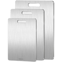 German 316 Stainless Steel Cutting Board, Non-Slip, Thickened