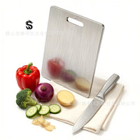 304 Stainless Steel Double-Sided Cutting Board