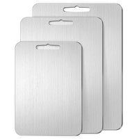 304 Stainless Steel Double-Sided Cutting Board