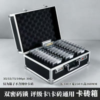 Sports Card Storage Box for Pokemon PTCG Card Slabs, Yu-Gi-Oh Cards, PSA Graded Cards, Organizer Box, Phone Storage