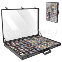 Transparent UV-Resistant Aluminum Alloy Storage Box for PSA, MTG, Sports Cards, and Trading Cards
