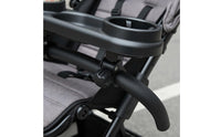 Easy to Install Baby Stroller Food Tray Detachable Universal Stroller Tray Non-Slip Clamp Child Accessory Bisphenol A-Free Safe for Walking
