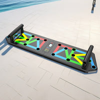 Push-Up Stand with Infrared Counting Sensor for Fitness Training