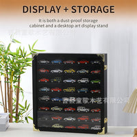 Wooden Toy Car Model Storage Rack, Desktop Multi-Layer Display Shelf