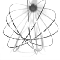 Manual 6-Wire Stainless Steel Egg Whisk for Baking