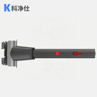 Rechargeable Electric BBQ Brush with Water Spray and Stainless Steel Bristles
