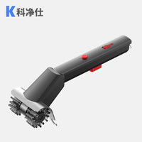 Rechargeable Electric BBQ Brush with Water Spray and Stainless Steel Bristles