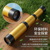 Children's Educational Toy Outdoor Exploration Monocular Telescope with Zoom
