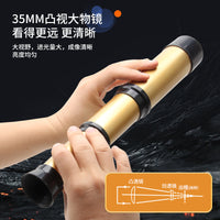 Children's Single-Tube Pirate Telescope with Magnifying Lens and Three-Section Extension