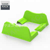 Adjustable Plastic Tire Display Stand for Promotional Use