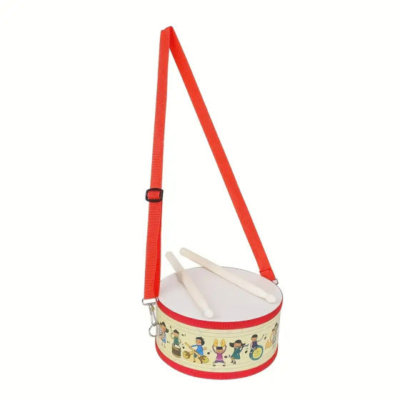8-Inch Cartoon Snare Drum for Children Hand Drum Orff Percussion Prop