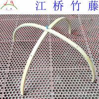 Half-Round Bamboo Ring Wind Chime with Stand - European Style