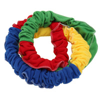 Elastic Rainbow Pull Rope for Children's Outdoor Sports and Sensory Toys