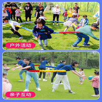 Rainbow Elastic Pull Rope for Team Building and Kindergarten Activities