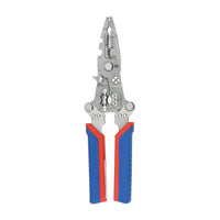 Tuorui 9-Inch Folding Wire Stripper Pliers with Voltage Tester (5mm Thick)