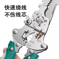 26-in-1 Foldable Multi-functional Wire Stripping Pliers, Industrial Grade