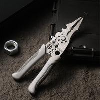 Multifunctional Electrician Wire Stripping Pliers with Chain