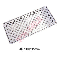 304 Stainless Steel Drip Tray with Plastic Drip Pan for Beer Dispenser