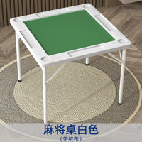 Factory Direct Plastic Mahjong Table, Simple Folding Mahjong Table for Home