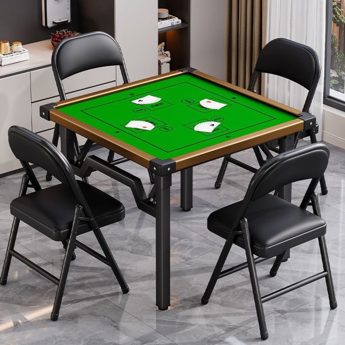 Folding Card Table for Solid Games, Dining, Small Apartment, Rental Room