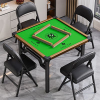 Folding Card Table for Mahjong, Dining, Small Apartment, Rental Room