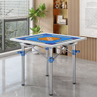 Quiet Folding Mahjong Table with Drawer, Manual, New Chinese Style