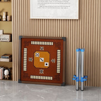 Quiet Folding Mahjong Table with Drawer, Manual, New Chinese Style