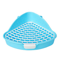 Splash-Proof Rabbit Toilet with Separate Design, Triangular Large Size