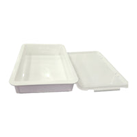 Commercial Dough Proofing Box, Small Deep Pan with Lid, Food-Grade Plastic Baking Tool
