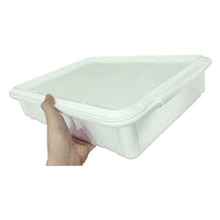 Commercial Dough Proofing Box, Small Deep Pan with Lid, Food-Grade Plastic Baking Tool