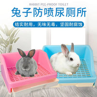 High-Sided Rabbit Litter Box with Drawer