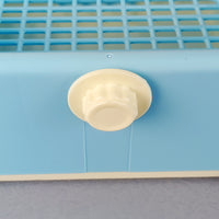 High-Sided Rabbit Litter Box with Drawer