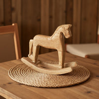 Vintage Wooden Rocking Horse Decoration
