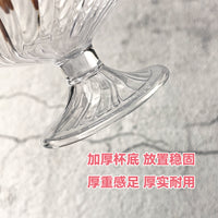 Acrylic Transparent Ice Cream Cup for Restaurant Dessert Bowls