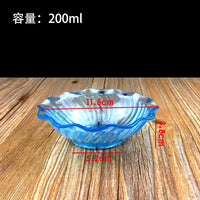 Acrylic Ice Cream Cup 170ml for Commercial Use