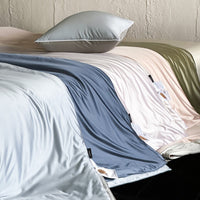 Class A Cooling Silk Air Conditioning Quilt, Silk Filling, Lightweight, Summer