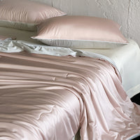 Class A Cooling Silk Air Conditioning Quilt, Silk Filling, Lightweight, Summer