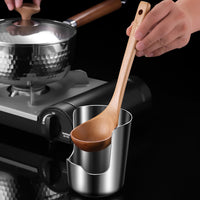 304 Stainless Steel Vertical Spoon and Pot Lid Holder Rack