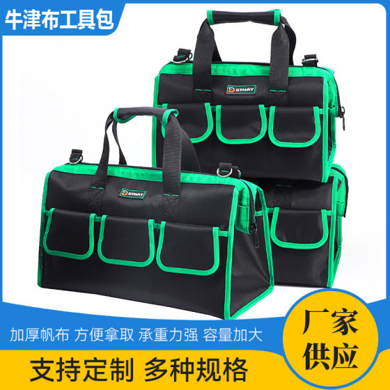 Oxford Cloth Tool Bag for Electricians and Carpenters, Thickened Portable Tool Pouch