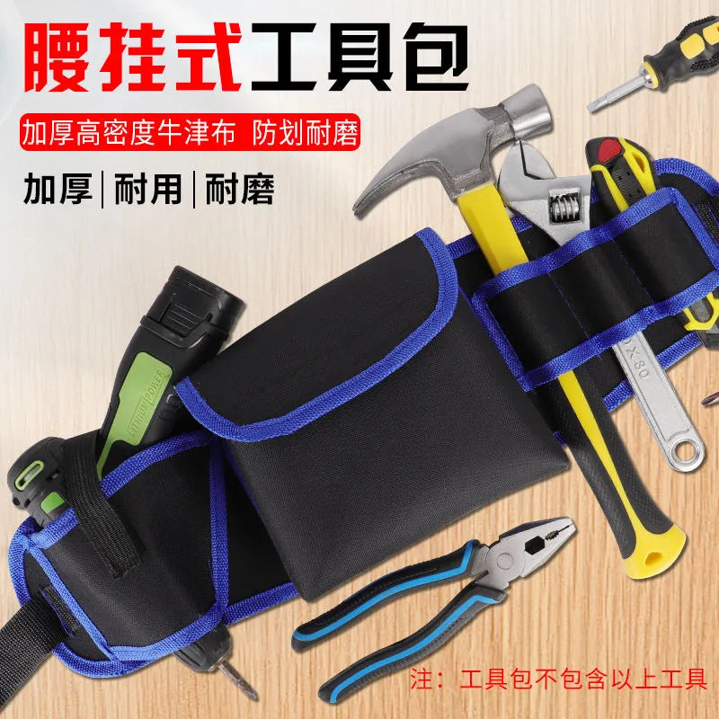 Multi-functional Tool Waist Bag for Electricians